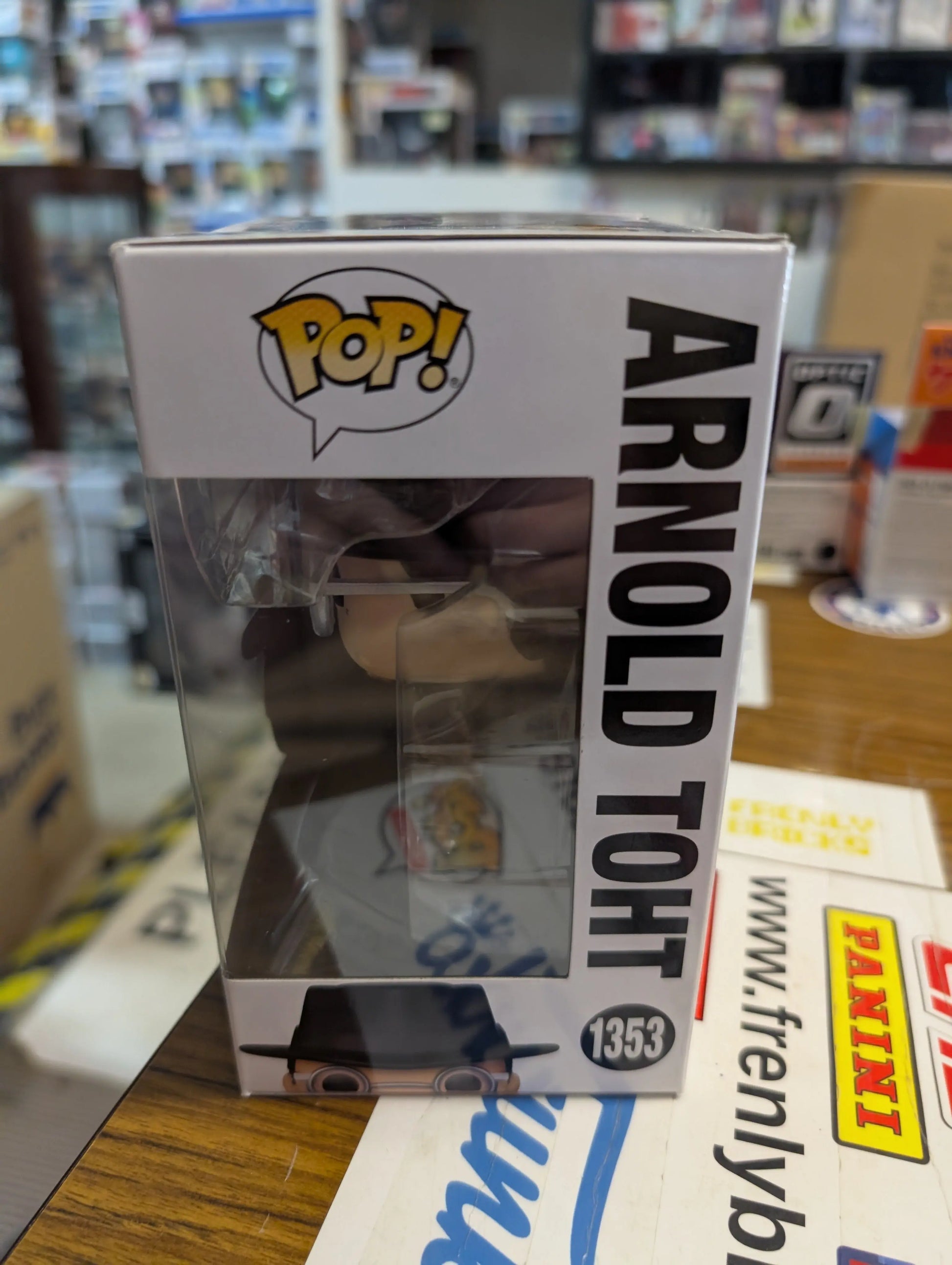Indiana Jones: Raiders of the Lost Ark - Arnold Toht Pop! Vinyl 1353 FRENLY BRICKS - Open 7 Days