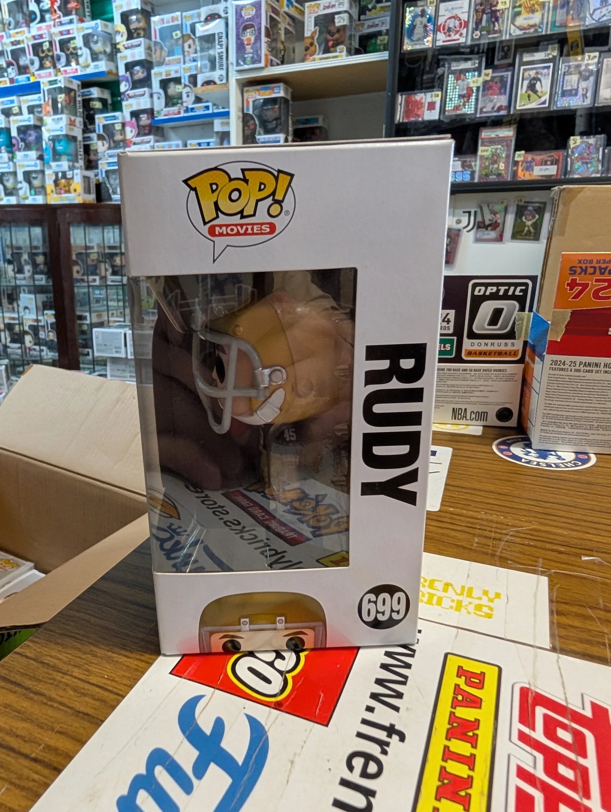 Rudy Funko POP! Vinyl Figure Movie Notre Dame Football Vaulted 699 FRENLY BRICKS - Open 7 Days