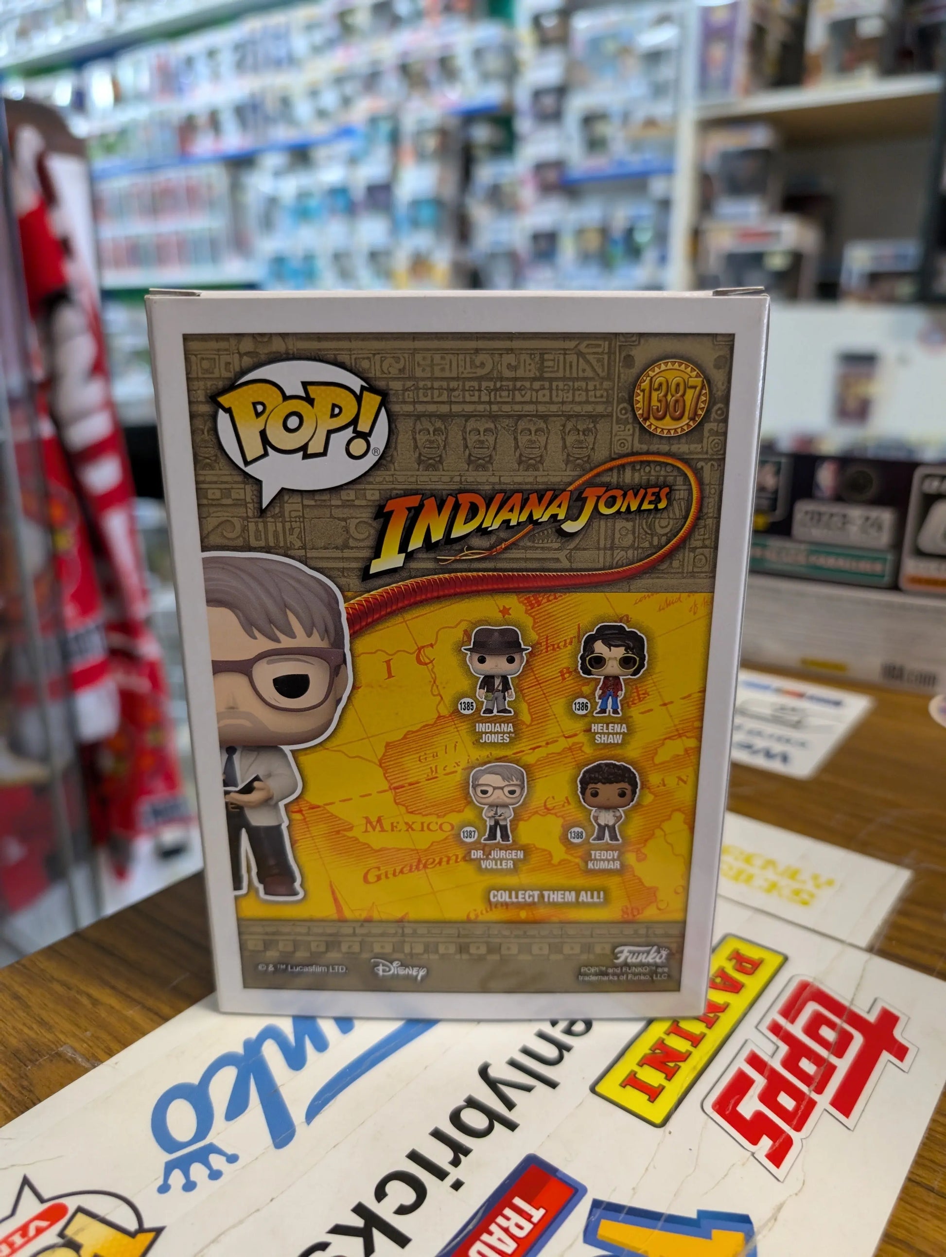 Indiana Jones and the Dial of Destiny (2023) - Dr. Jurgen Voller Pop! Vinyl FRENLY BRICKS - Open 7 Days