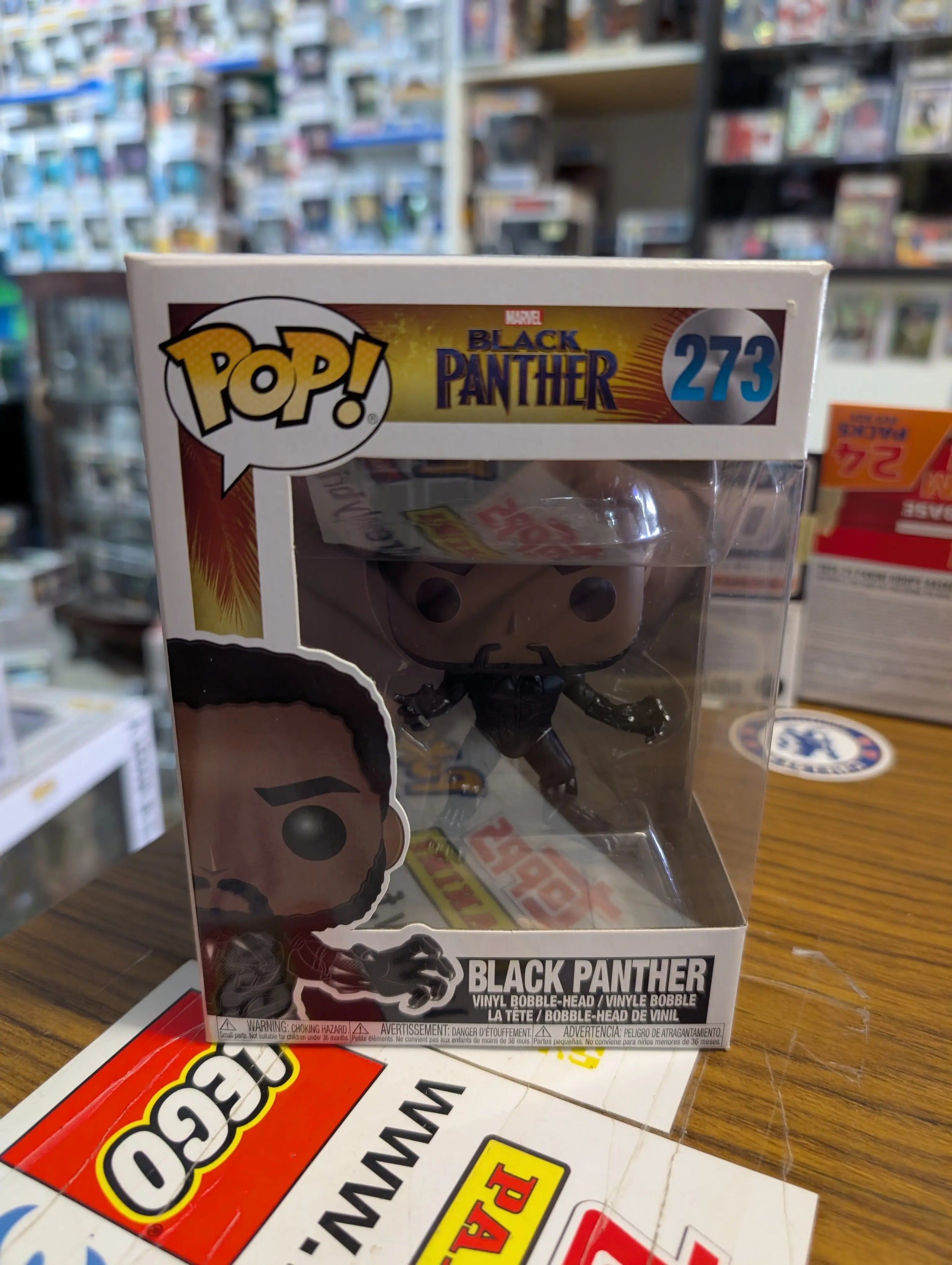 Funko Pop! Marvel Black Panther #273 FRENLY BRICKS - Open 7 Days