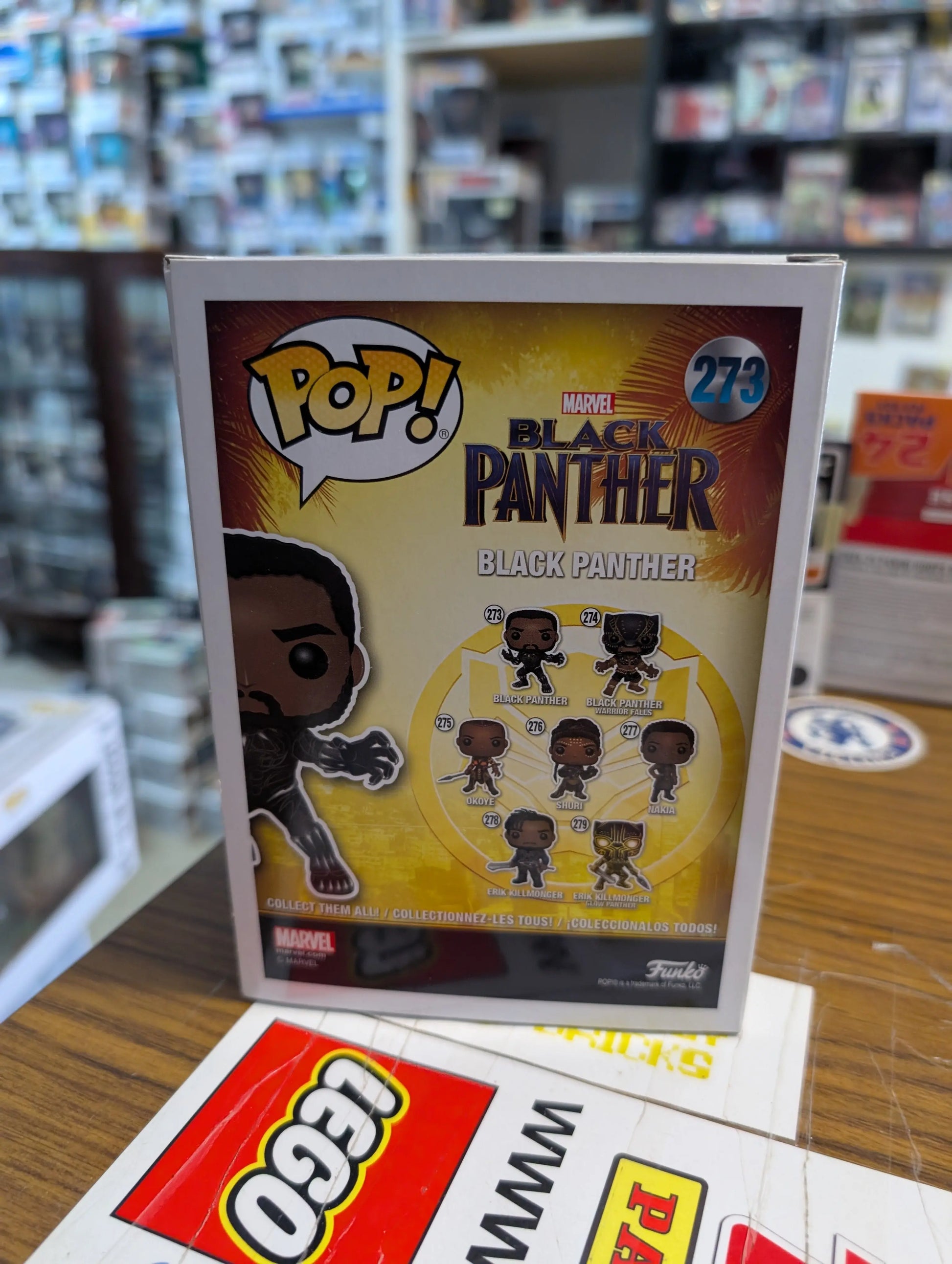 Funko Pop! Marvel Black Panther #273 FRENLY BRICKS - Open 7 Days