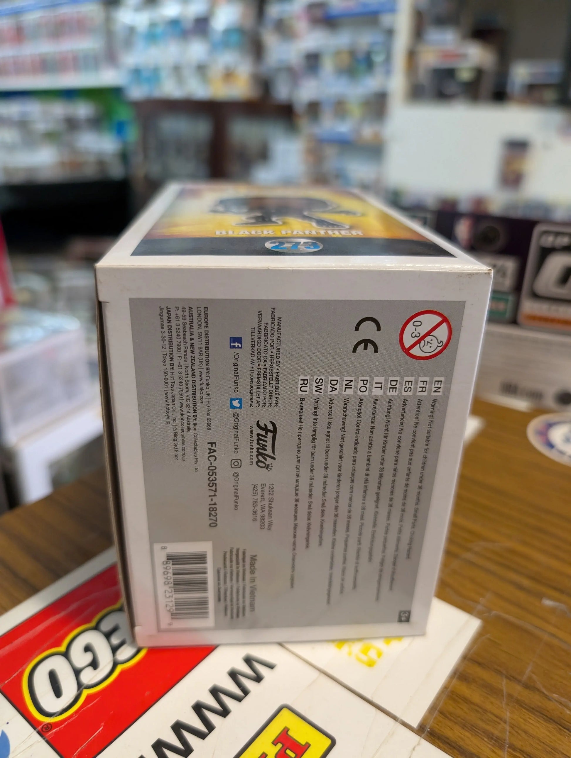 Funko Pop! Marvel Black Panther #273 FRENLY BRICKS - Open 7 Days