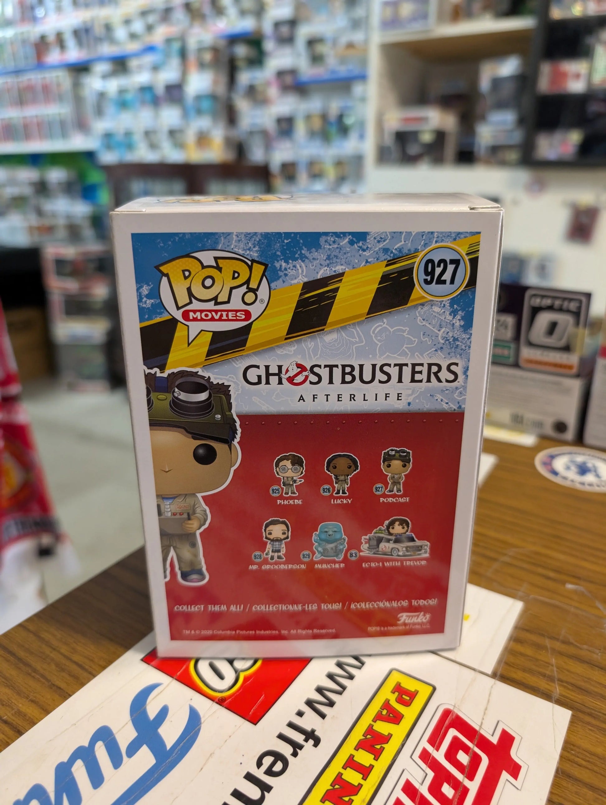 Funko Pop! Movies Vinyl Ghostbusters Afterlife 'Podcast', #927 FRENLY BRICKS - Open 7 Days