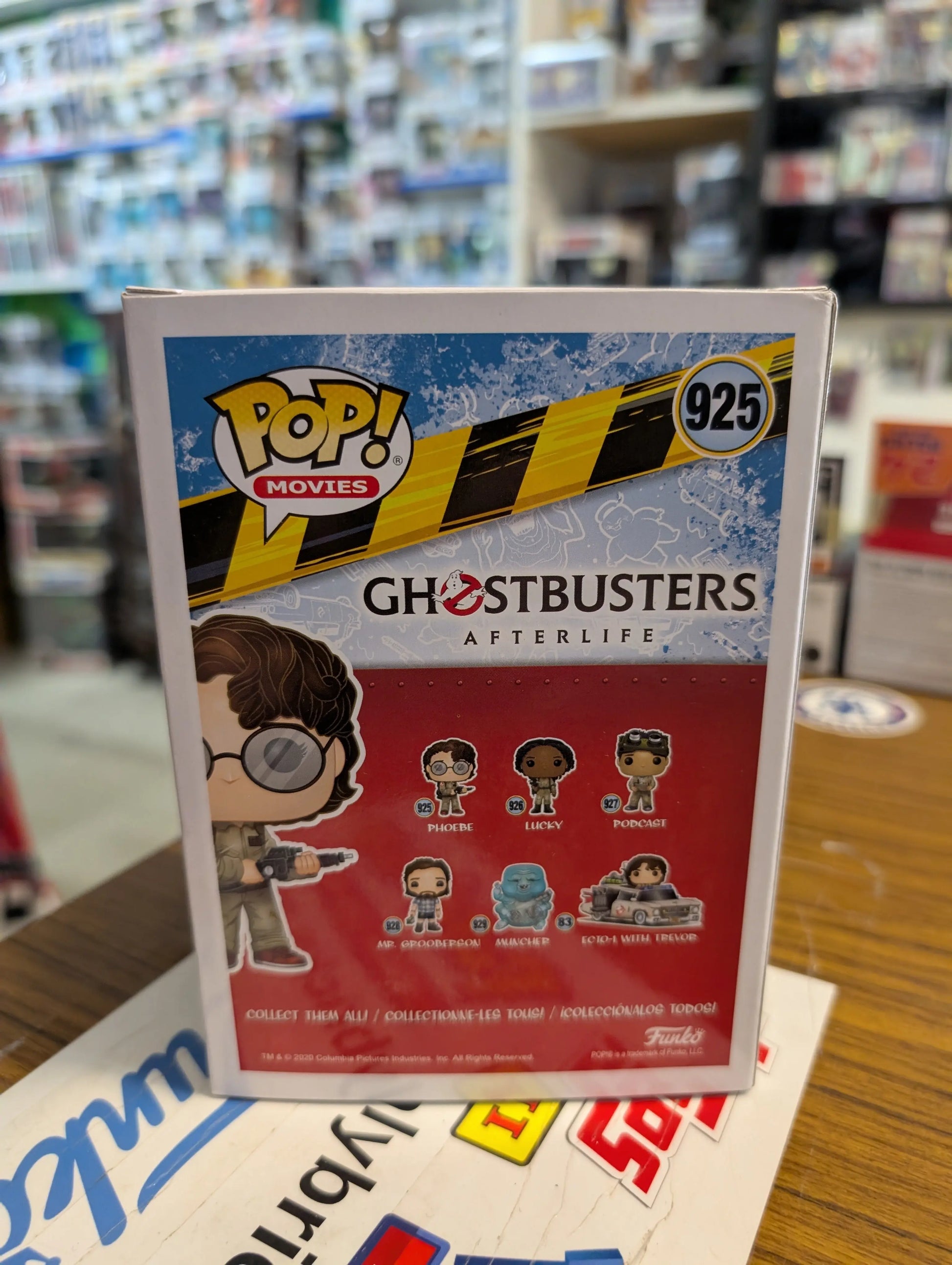 Funko POP! Movies Ghostbusters Afterlife Phoebe Vinyl Figure #925 New FRENLY BRICKS - Open 7 Days