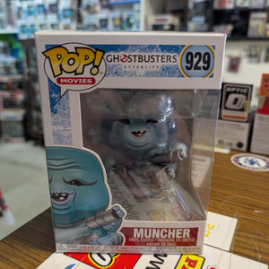 Funko POP! Movies - Ghostbusters Afterlife Vinyl Figure - MUNCHER #929 FRENLY BRICKS - Open 7 Days