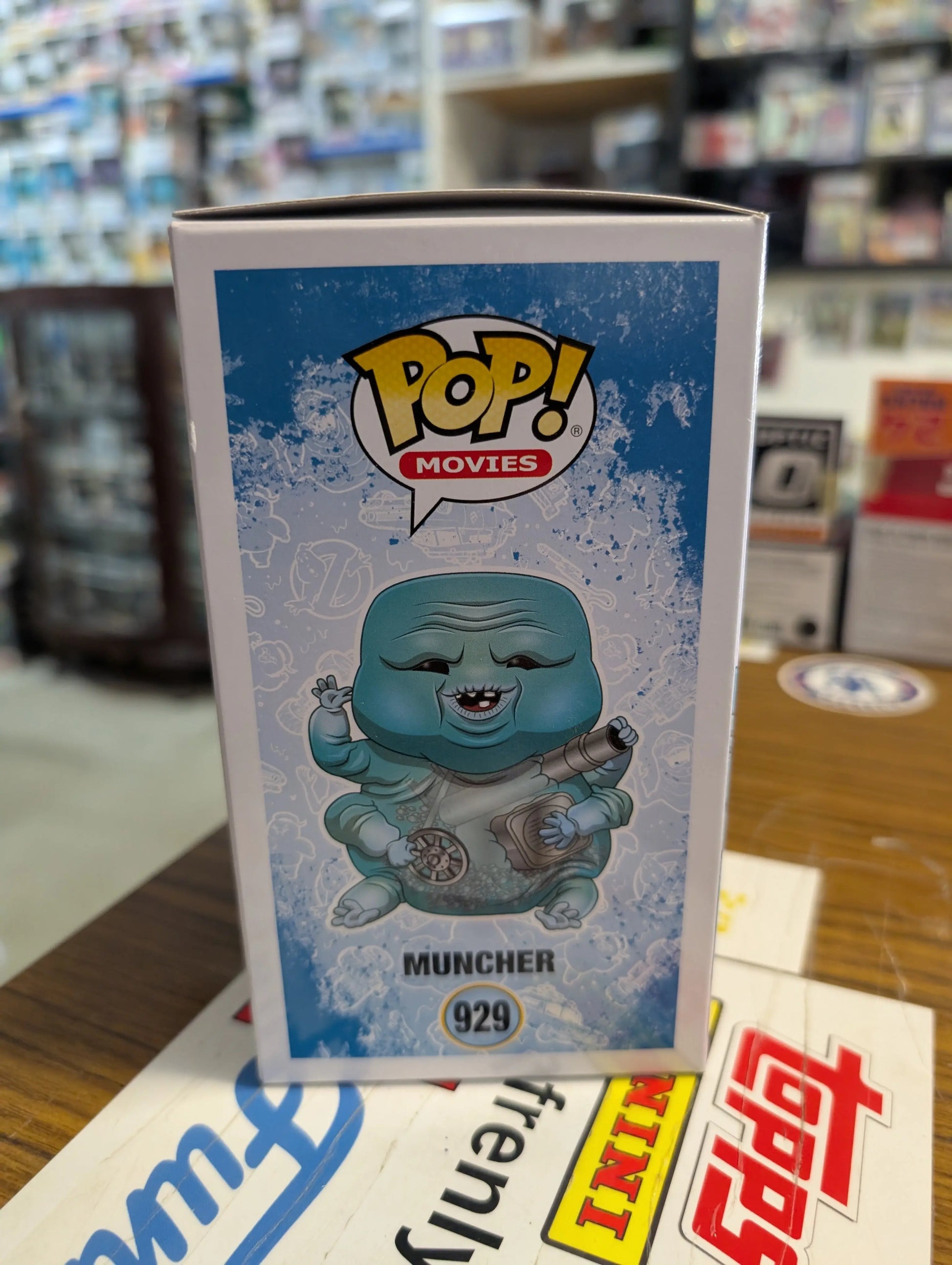 Funko POP! Movies - Ghostbusters Afterlife Vinyl Figure - MUNCHER #929 FRENLY BRICKS - Open 7 Days