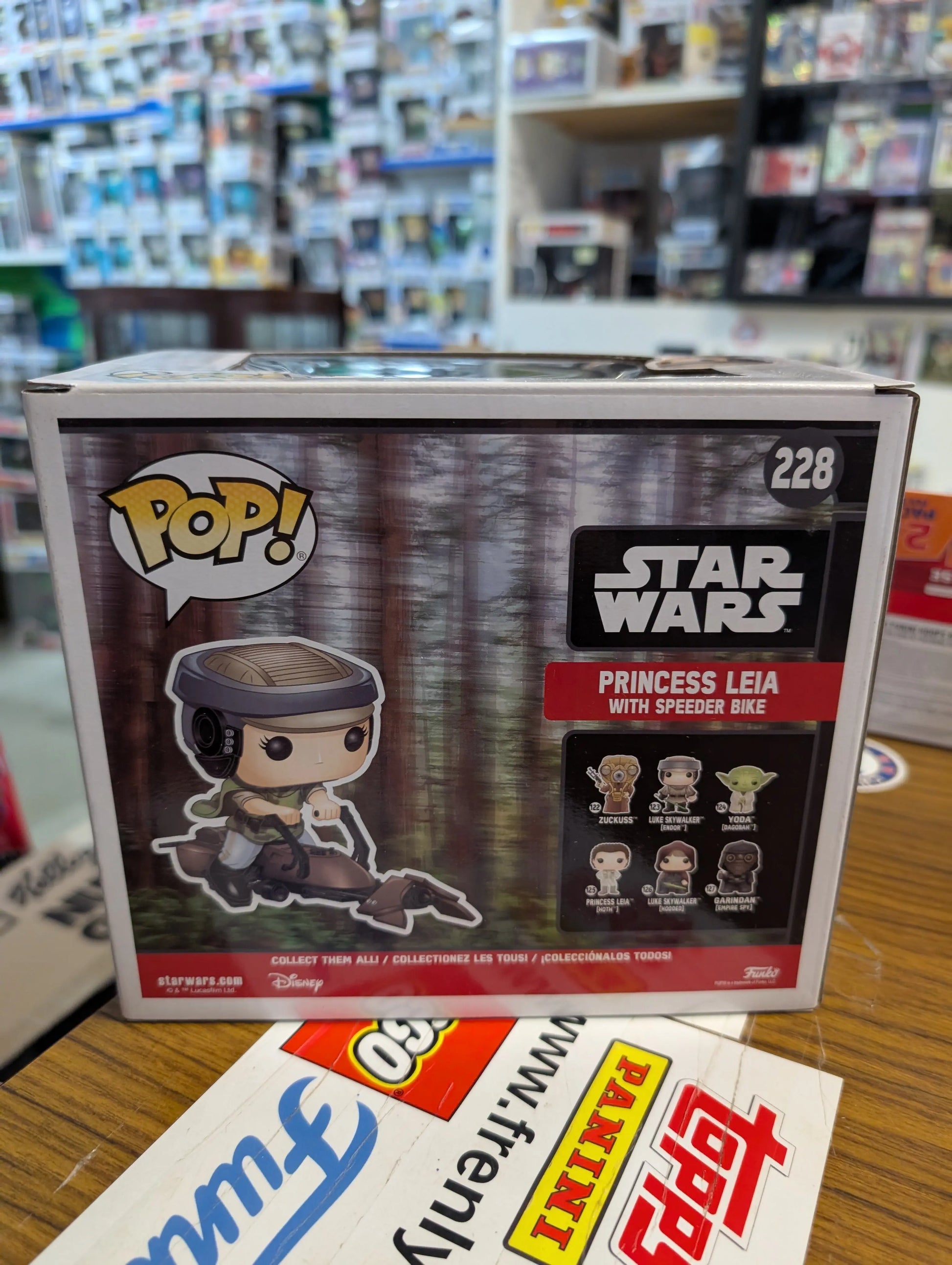 Funko Star Wars POP! Deluxe #228 Princess Leia & Speeder Bike FRENLY BRICKS - Open 7 Days