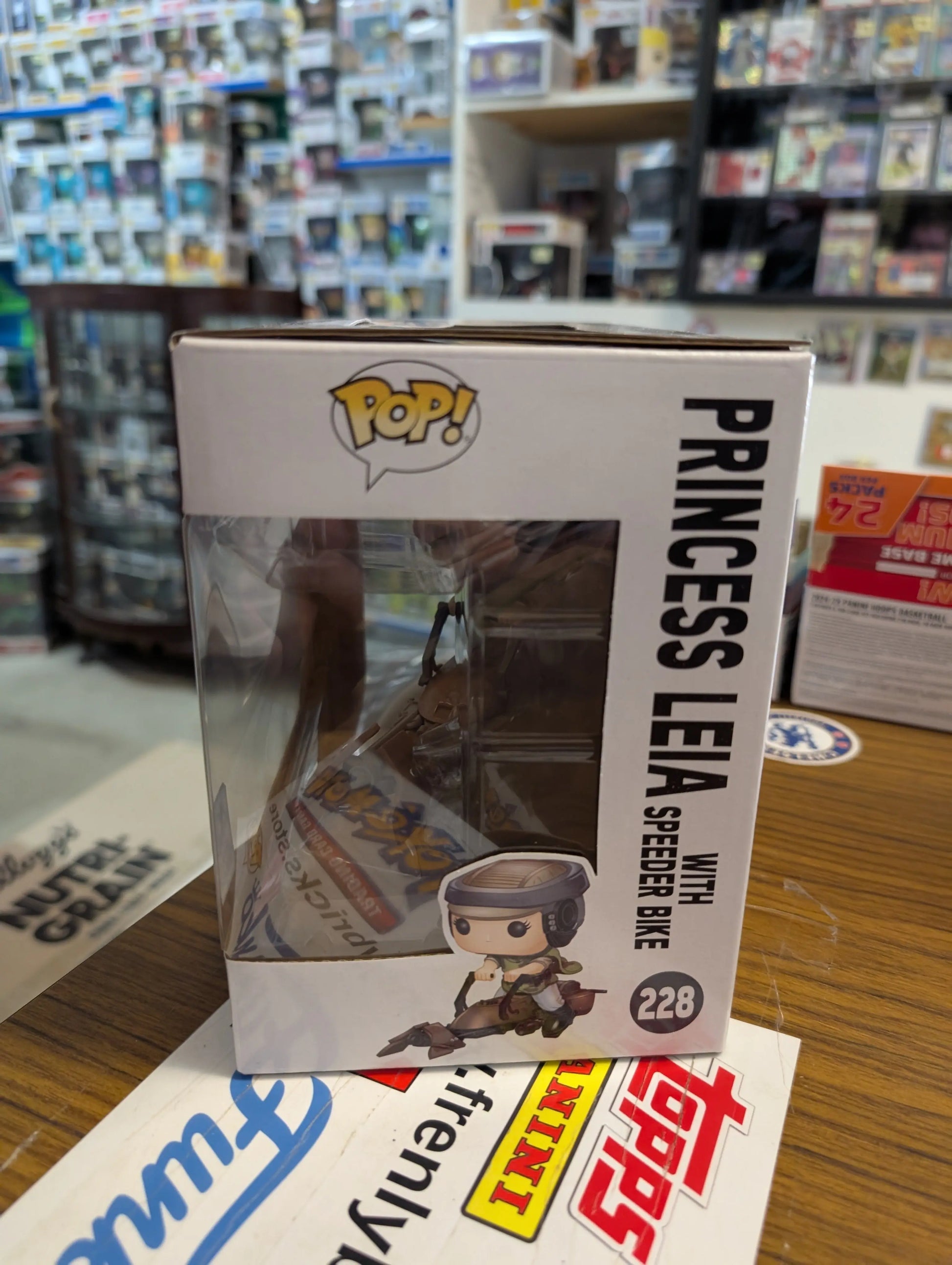 Funko Star Wars POP! Deluxe #228 Princess Leia & Speeder Bike FRENLY BRICKS - Open 7 Days