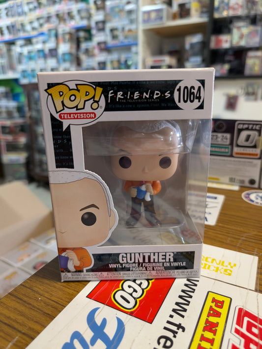 Funko Pop! Vinyl: Friends - Gunther #1064 FRENLY BRICKS - Open 7 Days