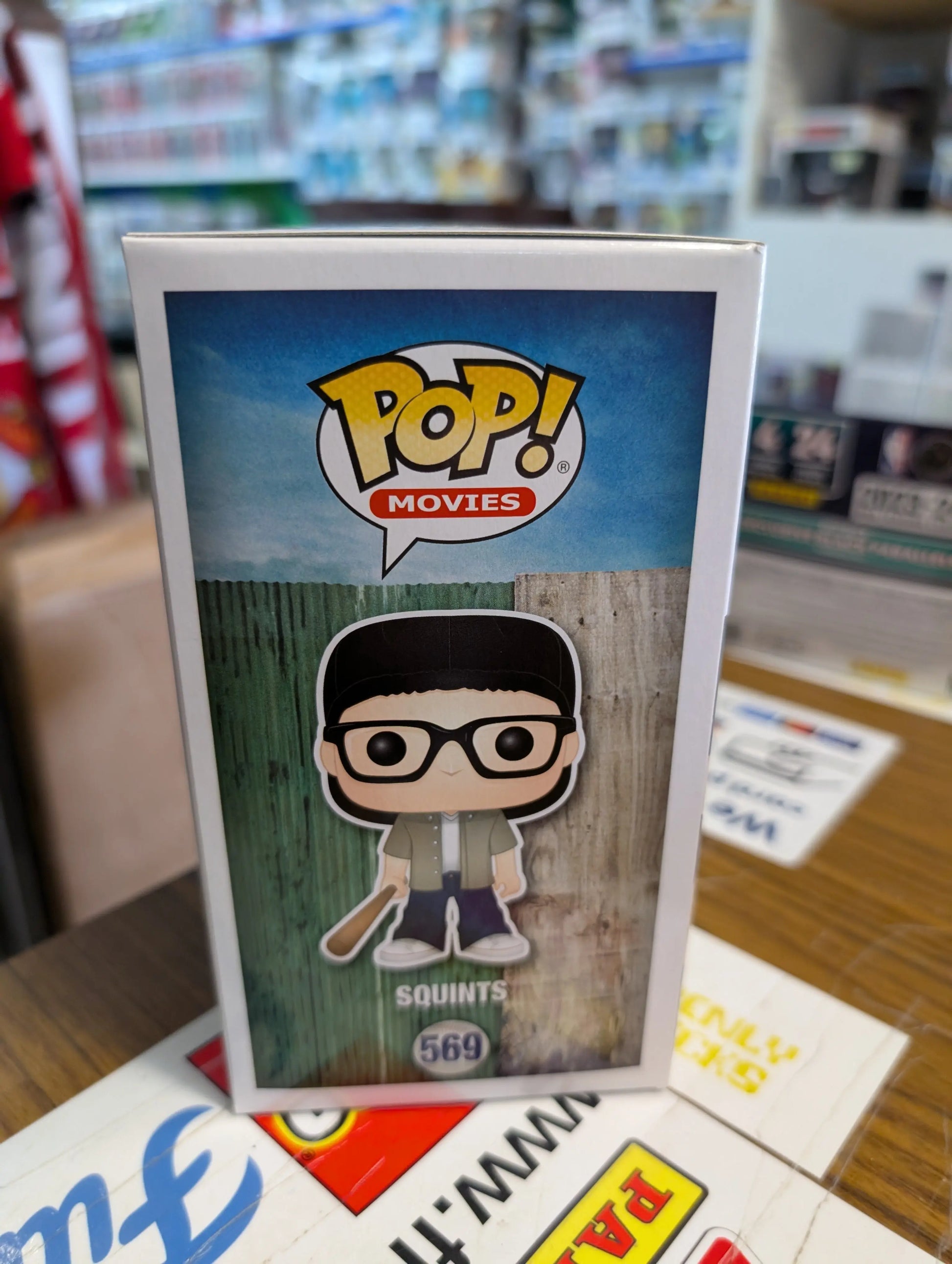 Funko Pop Movies The Sandlot 569 Squints Vinyl FRENLY BRICKS - Open 7 Days