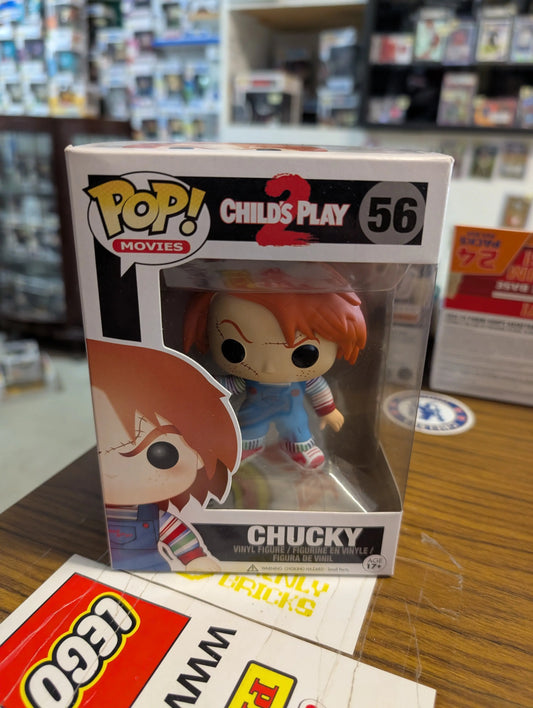 Funko POP! Child's Play 2 Chucky #56 - Vinyl Figure (Horror Movie Collectables!) FRENLY BRICKS - Open 7 Days