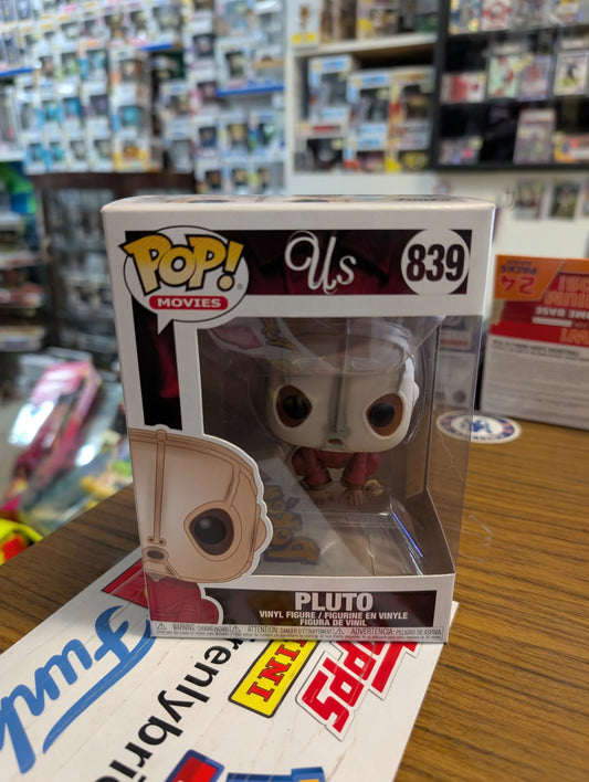 Us - Pluto with Mask Pop! Vinyl 839 FRENLY BRICKS - Open 7 Days