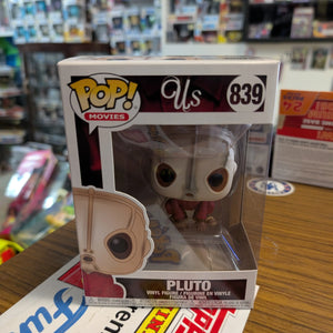 Us - Pluto with Mask Pop! Vinyl 839 FRENLY BRICKS - Open 7 Days