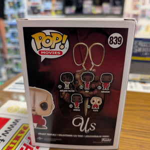 Us - Pluto with Mask Pop! Vinyl 839 FRENLY BRICKS - Open 7 Days