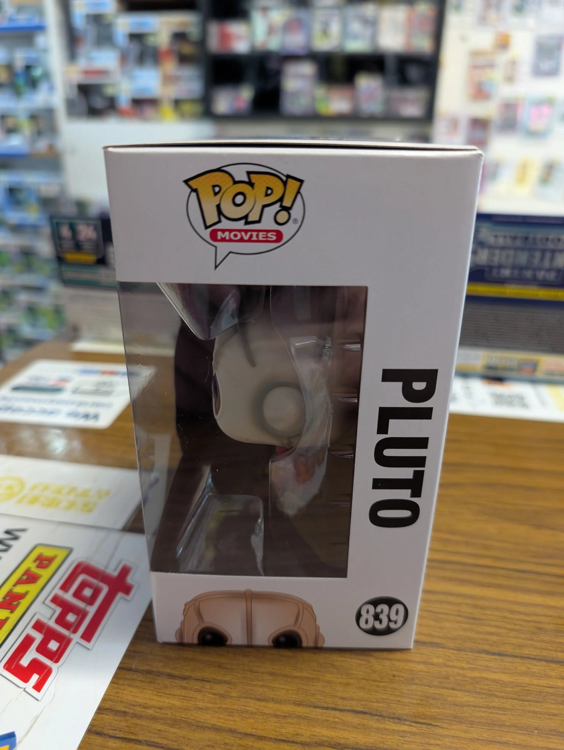 Us - Pluto with Mask Pop! Vinyl 839 FRENLY BRICKS - Open 7 Days