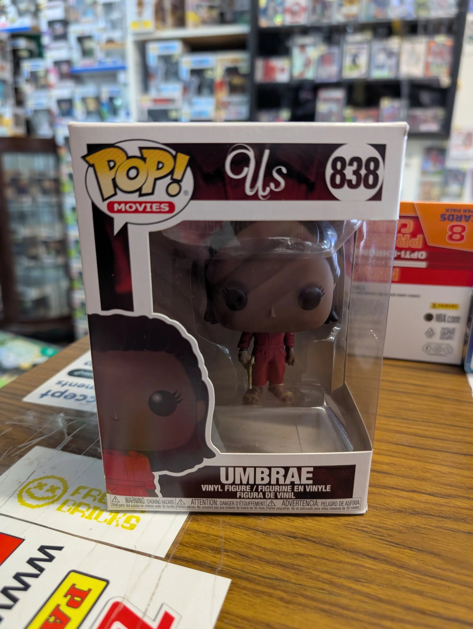 Funko POP! Movies - Us Vinyl Figure - UMBRAE #838 FRENLY BRICKS - Open 7 Days