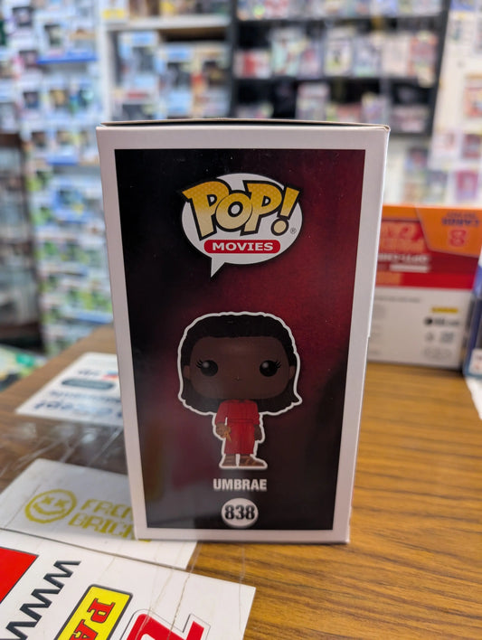 Funko POP! Movies - Us Vinyl Figure - UMBRAE #838 FRENLY BRICKS - Open 7 Days