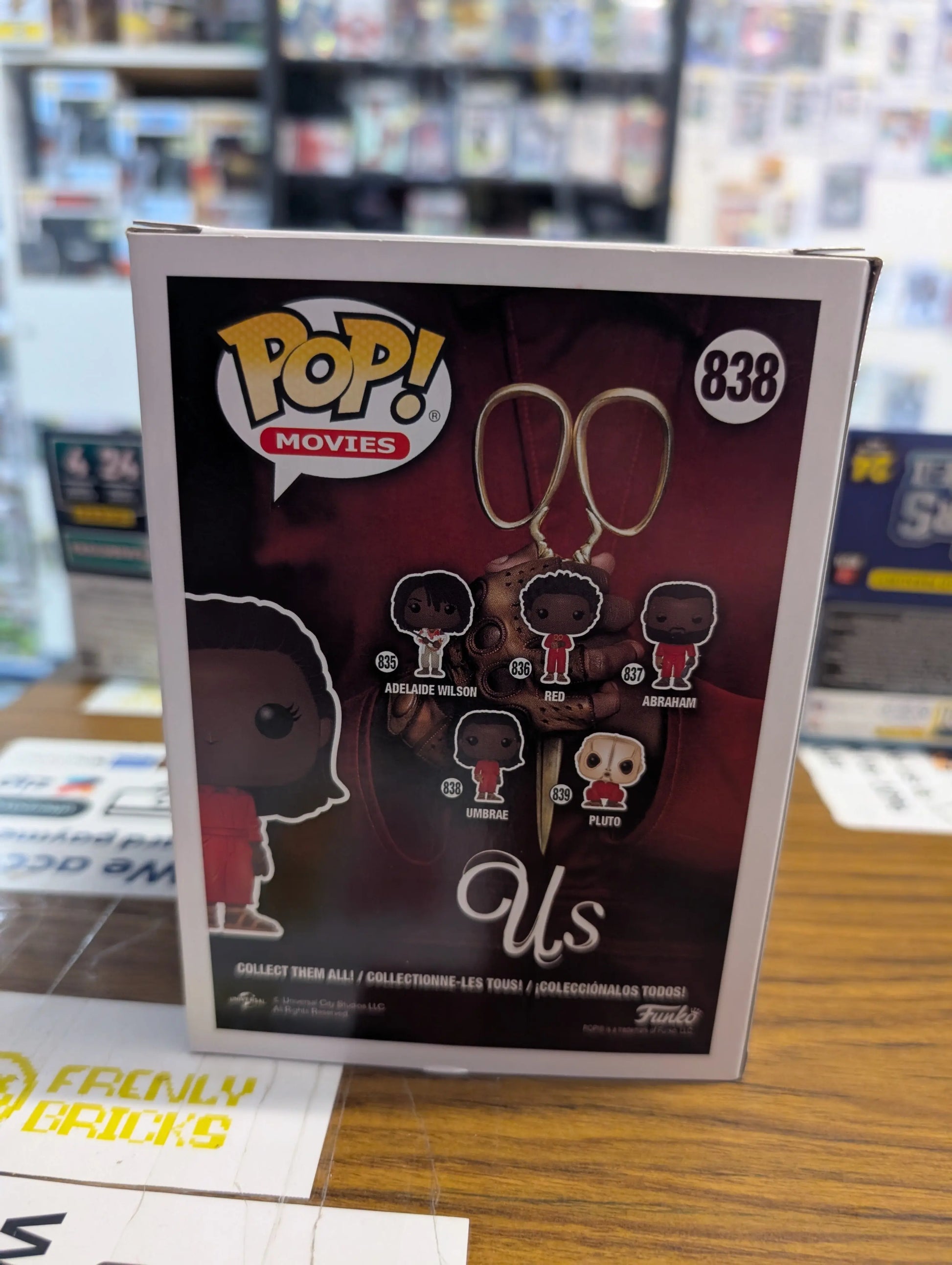 Funko POP! Movies - Us Vinyl Figure - UMBRAE #838 FRENLY BRICKS - Open 7 Days