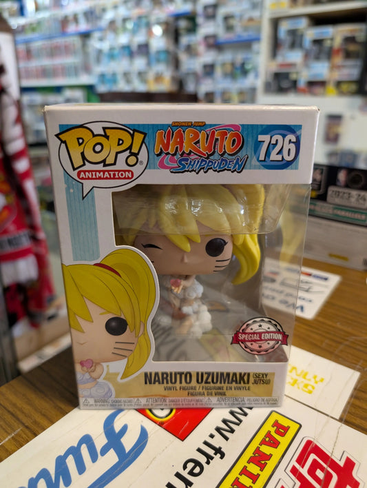 Funko Pop! Naruto Shippuden Naruto Sexy Jutsu #726 Special Edition FRENLY BRICKS - Open 7 Days