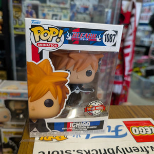 Funko Pop #1087 BLEACH ICHIGO New Vinyl Figure Bleach Animation SPECIAL EDITION FRENLY BRICKS - Open 7 Days