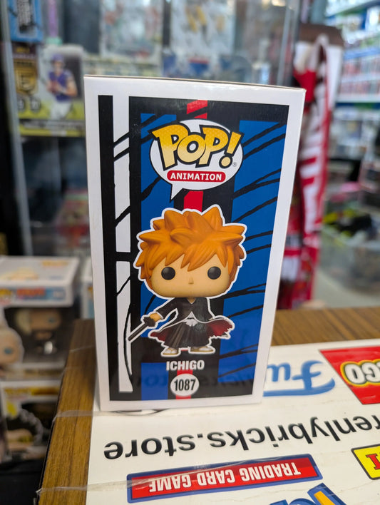 Funko Pop #1087 BLEACH ICHIGO New Vinyl Figure Bleach Animation SPECIAL EDITION FRENLY BRICKS - Open 7 Days