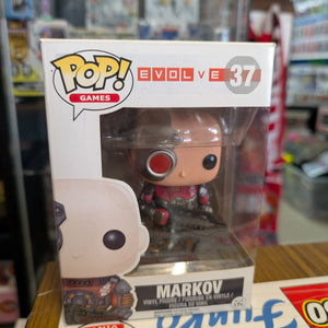 Funko POP! Evolve - Vinyl Figure - MARKOV #37 FRENLY BRICKS - Open 7 Days