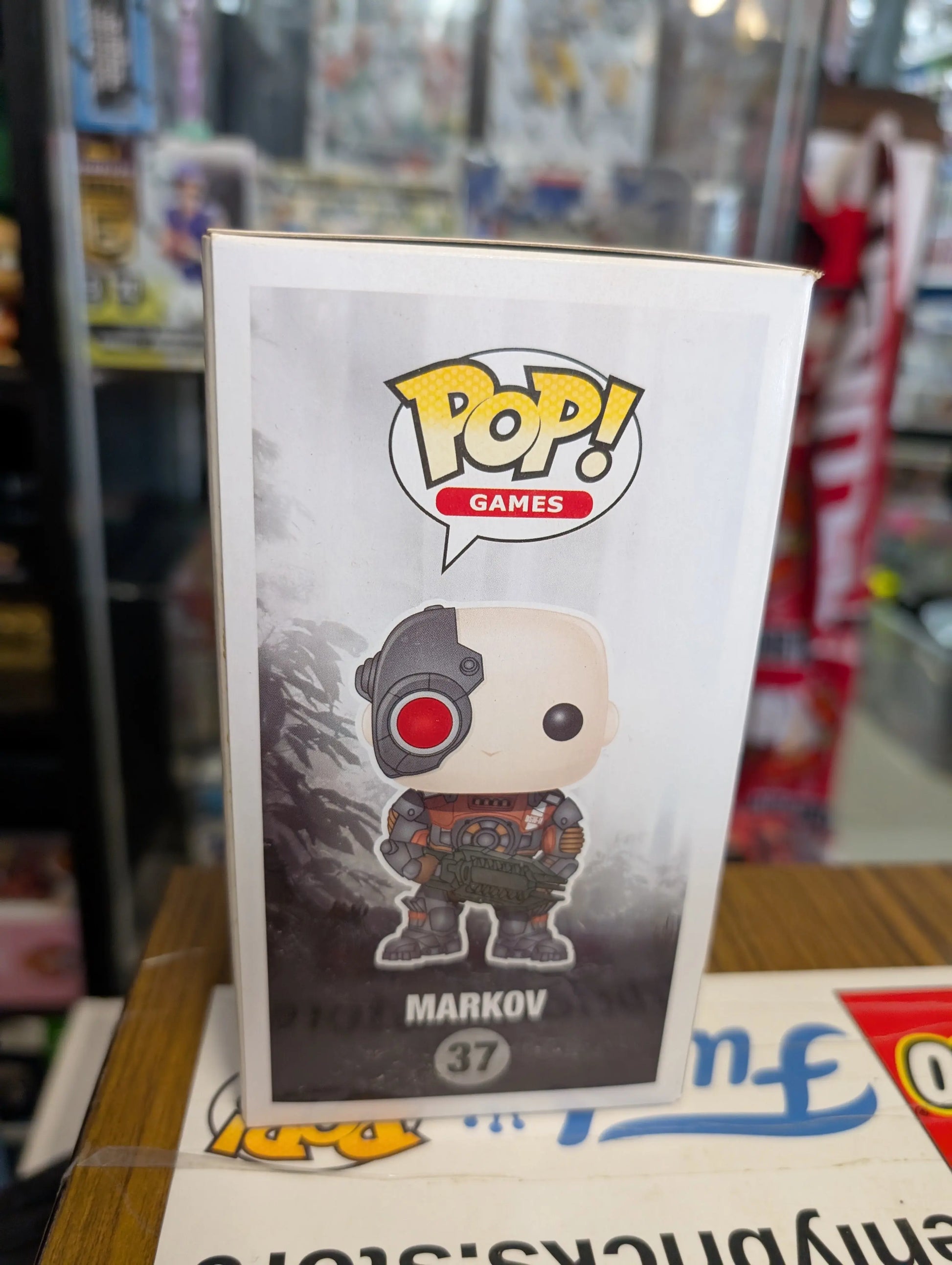 Funko POP! Evolve - Vinyl Figure - MARKOV #37 FRENLY BRICKS - Open 7 Days