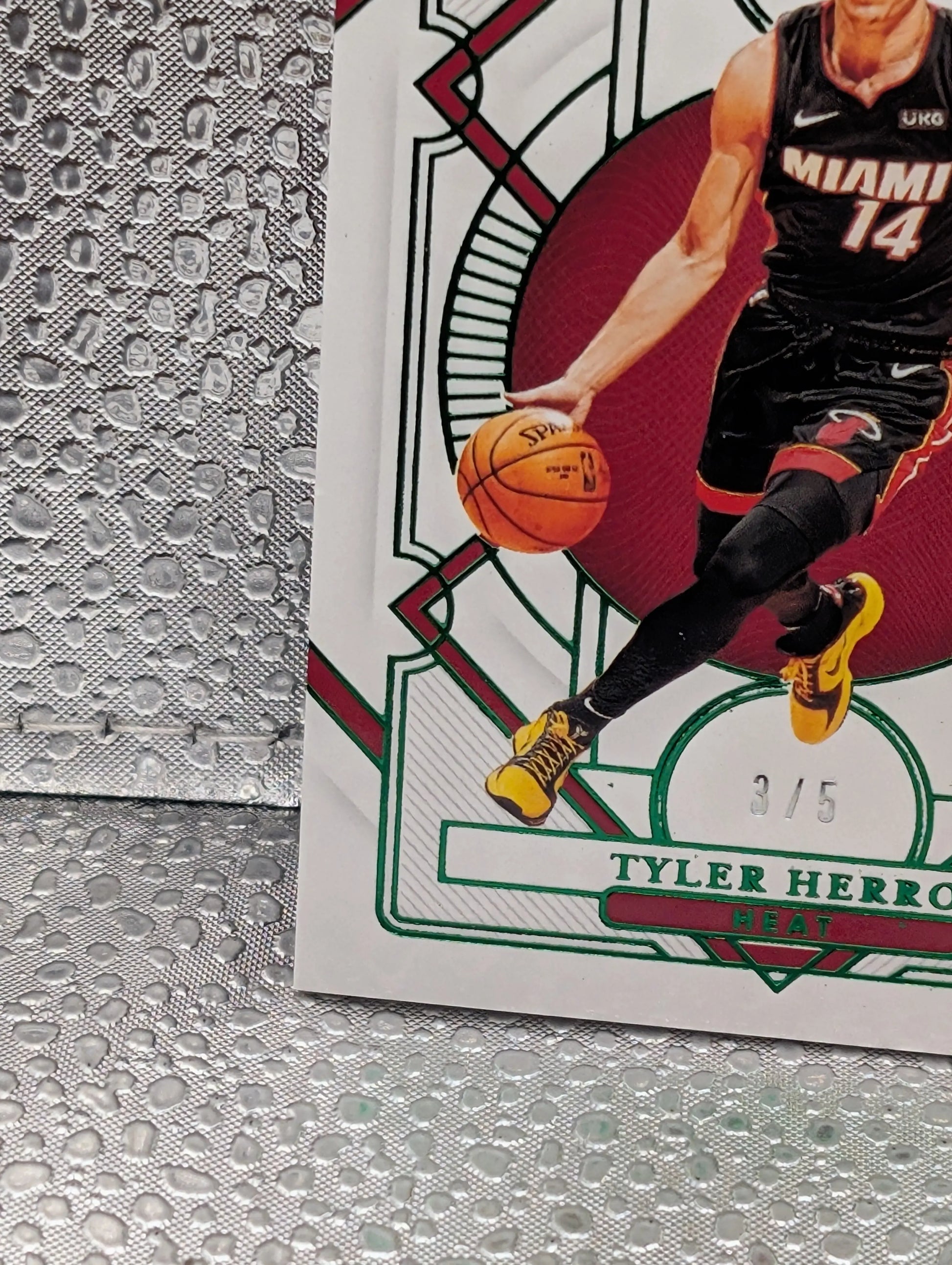 2020-21 National Treasures Tyler Herro Emerald /5 MIAMI HEAT #55 FRENLY BRICKS - Open 7 Days