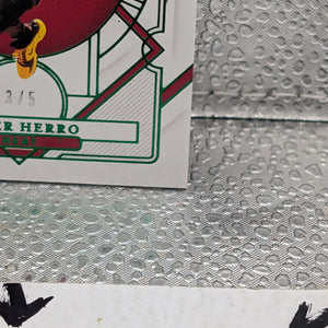 2020-21 National Treasures Tyler Herro Emerald /5 MIAMI HEAT #55 FRENLY BRICKS - Open 7 Days