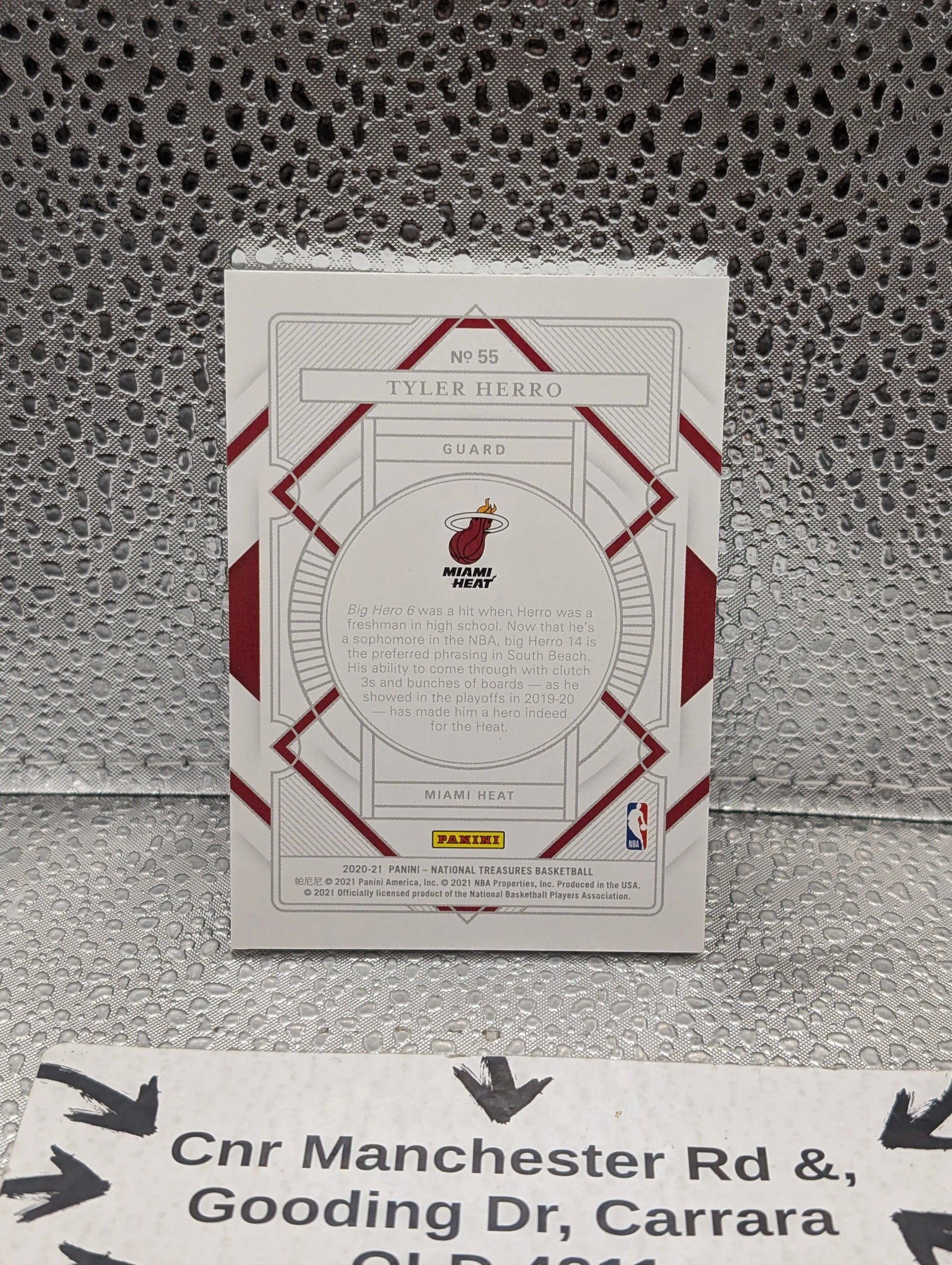 2020-21 National Treasures Tyler Herro Emerald /5 MIAMI HEAT #55 FRENLY BRICKS - Open 7 Days