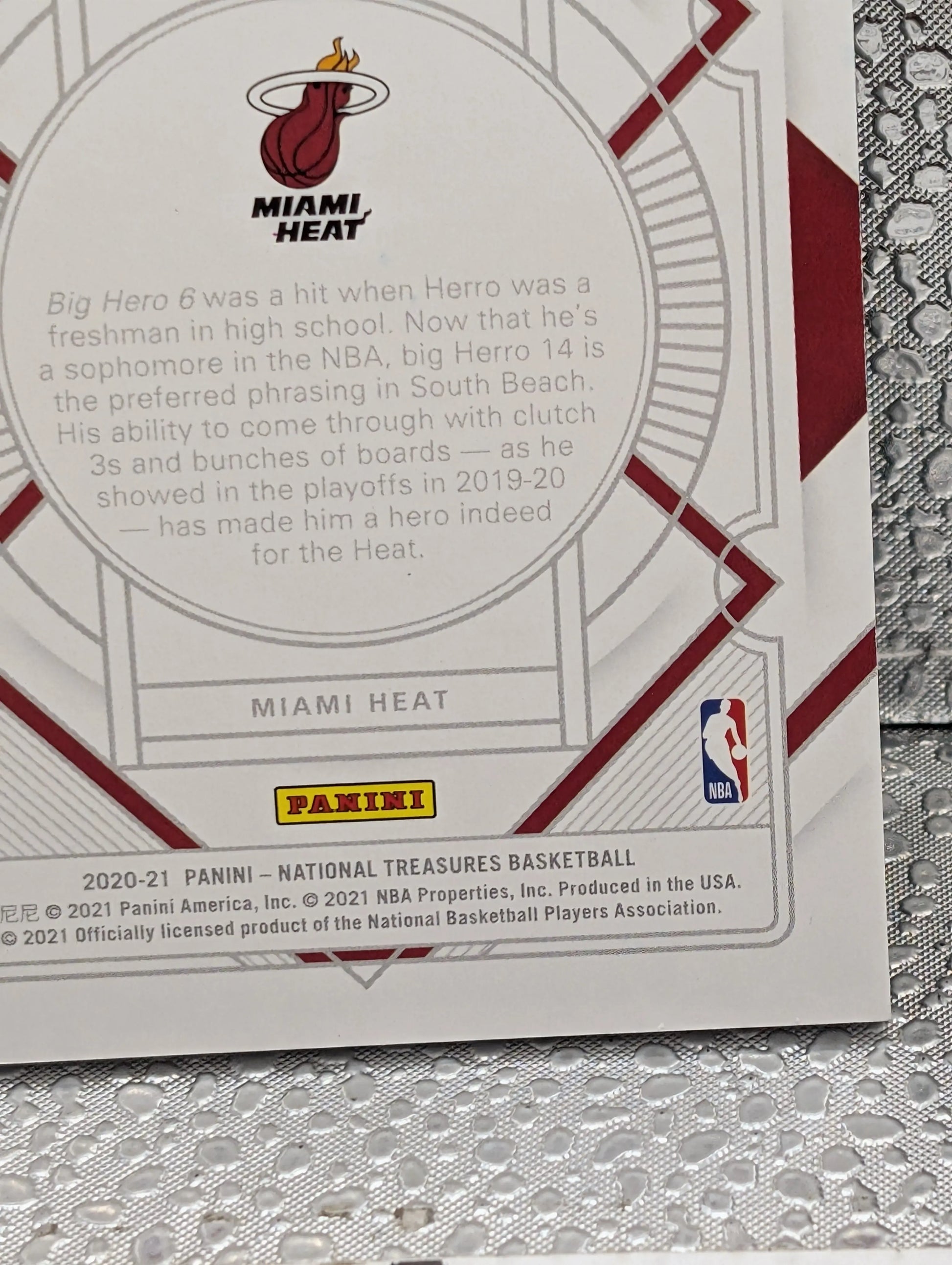 2020-21 National Treasures Tyler Herro Emerald /5 MIAMI HEAT #55 FRENLY BRICKS - Open 7 Days