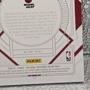 2020-21 National Treasures Tyler Herro Emerald /5 MIAMI HEAT #55 FRENLY BRICKS - Open 7 Days