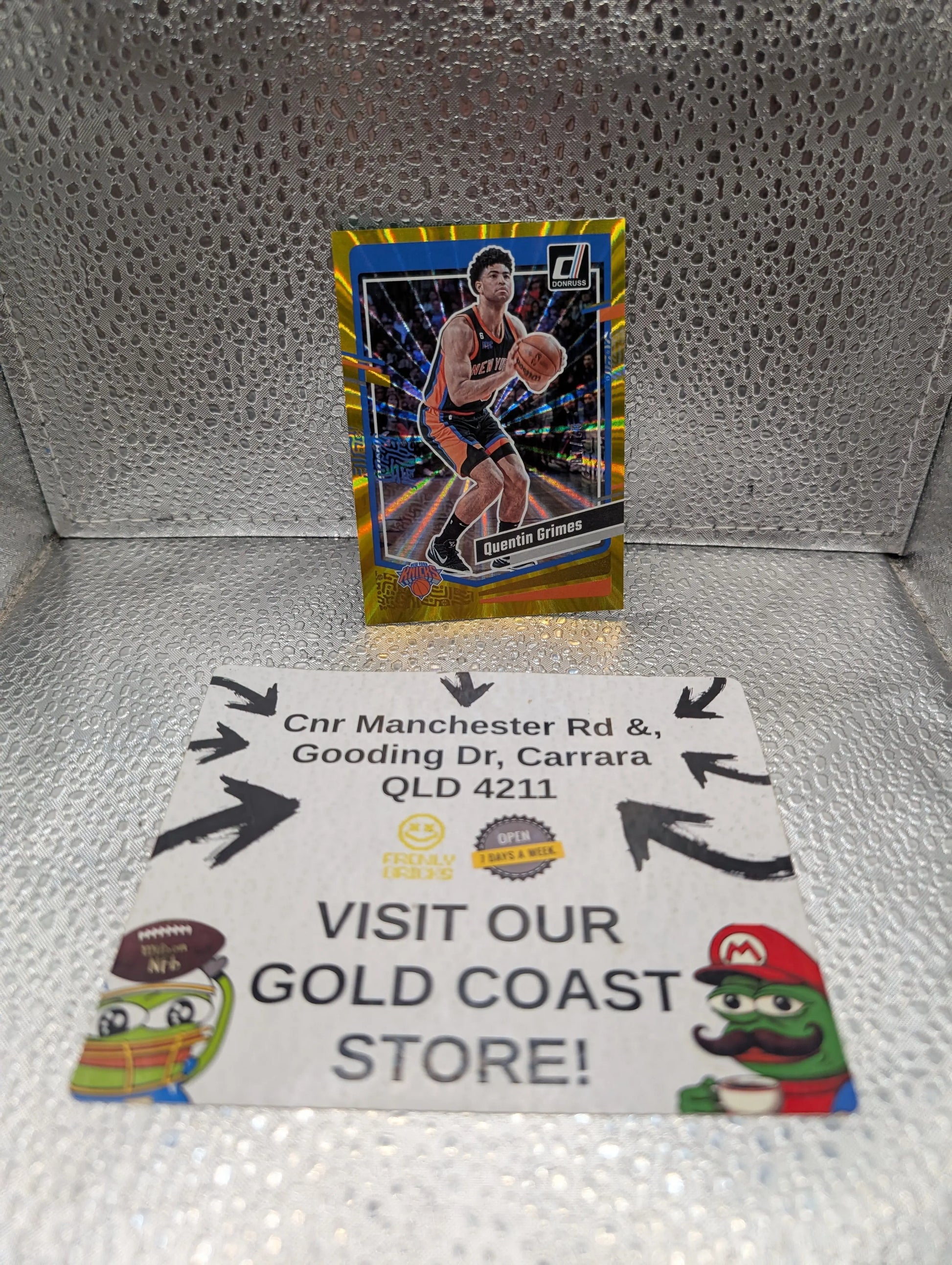2023-24 Donruss Quentin Grimes Gold /10 FRENLY BRICKS - Open 7 Days