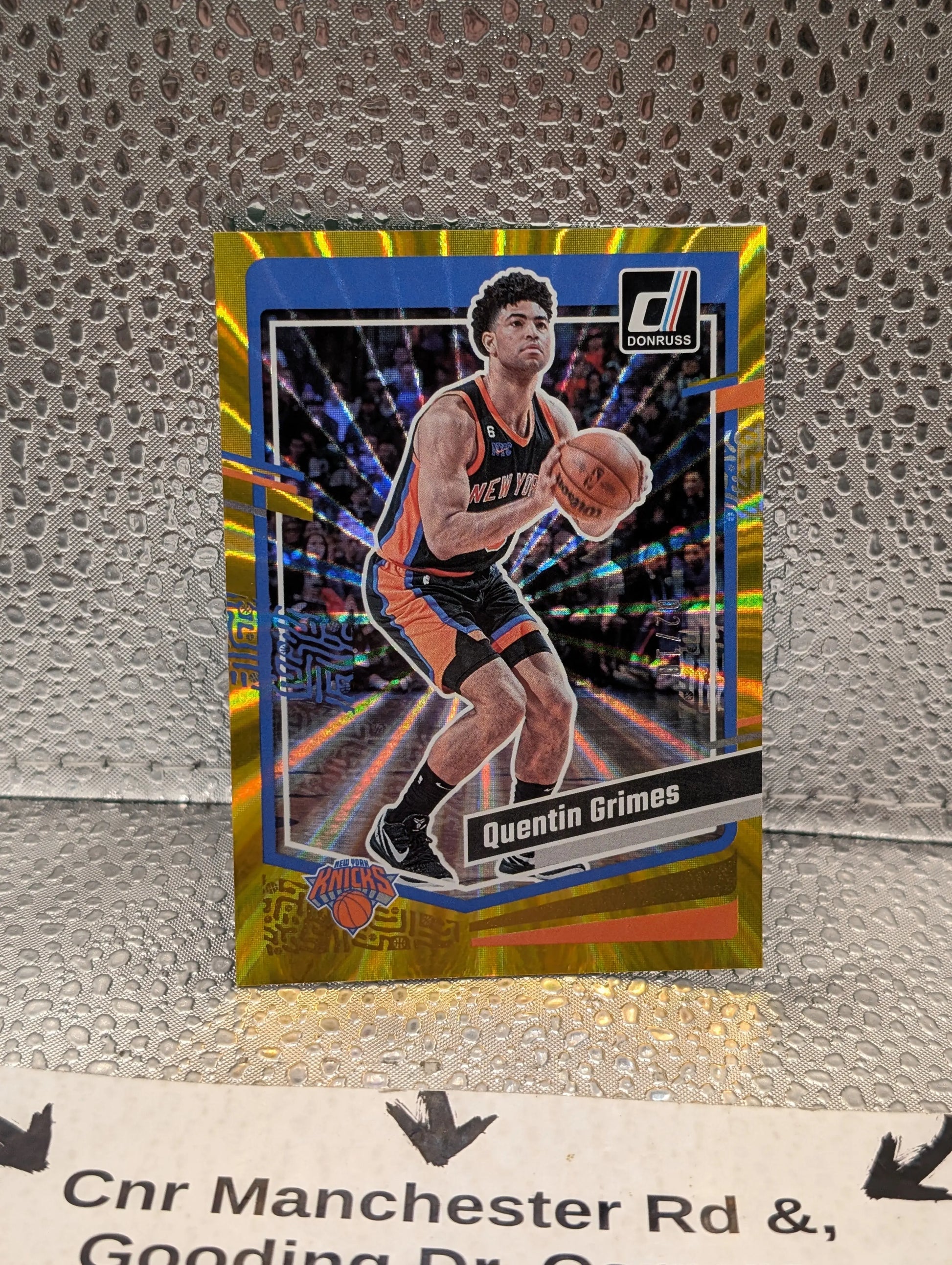 2023-24 Donruss Quentin Grimes Gold /10 FRENLY BRICKS - Open 7 Days