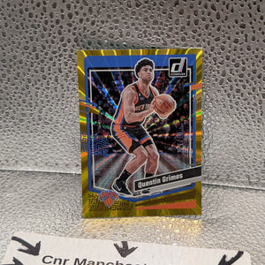 2023-24 Donruss Quentin Grimes Gold /10 FRENLY BRICKS - Open 7 Days