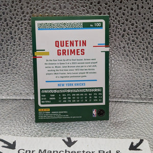 2023-24 Donruss Quentin Grimes Gold /10 FRENLY BRICKS - Open 7 Days