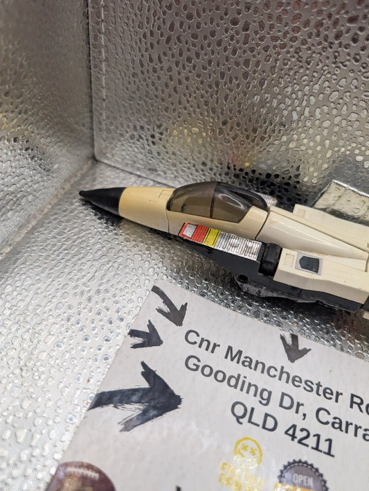 Transformers G1 Decepticon Jet Ramjet Transforming Toy Plane 1983 INCOMPLETE FRENLY BRICKS - Open 7 Days