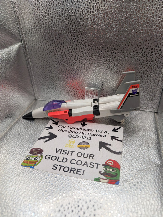 Decepticon Jets Starscream Vintage Transformers G2 Action Figure Incomplete 1993 FRENLY BRICKS - Open 7 Days