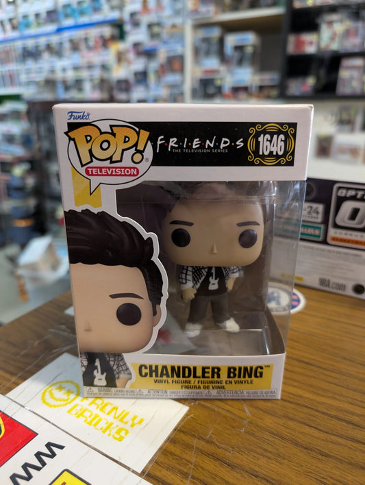 Friends - Chandler (College Outfit) Pop! Vinyl 1646 FRENLY BRICKS - Open 7 Days