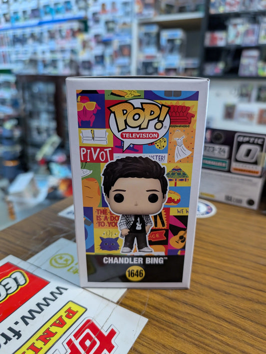 Friends - Chandler (College Outfit) Pop! Vinyl 1646 FRENLY BRICKS - Open 7 Days