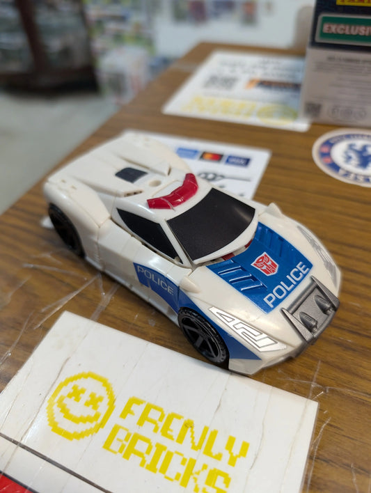 Transforming Police Car Robot 5.5" Tall Streetwise FRENLY BRICKS - Open 7 Days