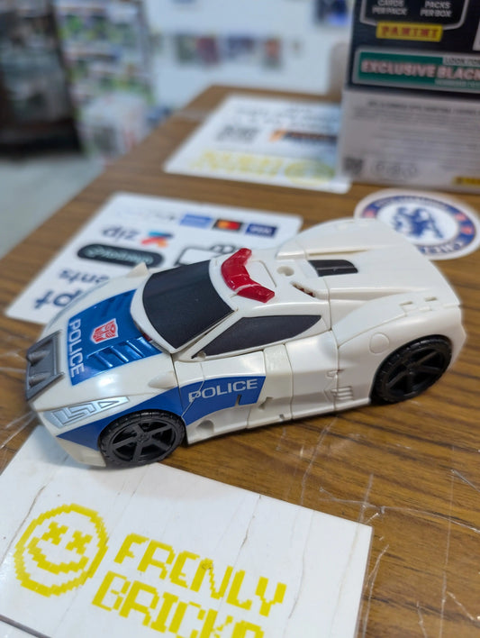 Transforming Police Car Robot 5.5" Tall Streetwise FRENLY BRICKS - Open 7 Days