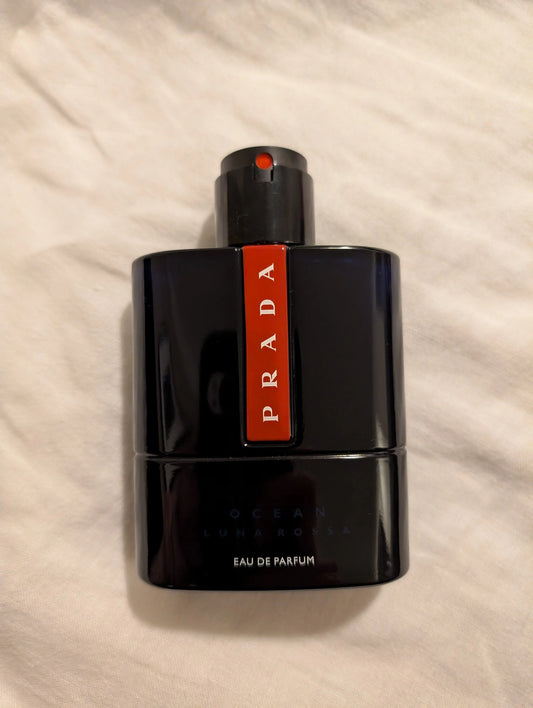 Luna Rossa Ocean Eau de Parfum Prada bottle EMPTY bottle only FRENLY BRICKS - Open 7 Days
