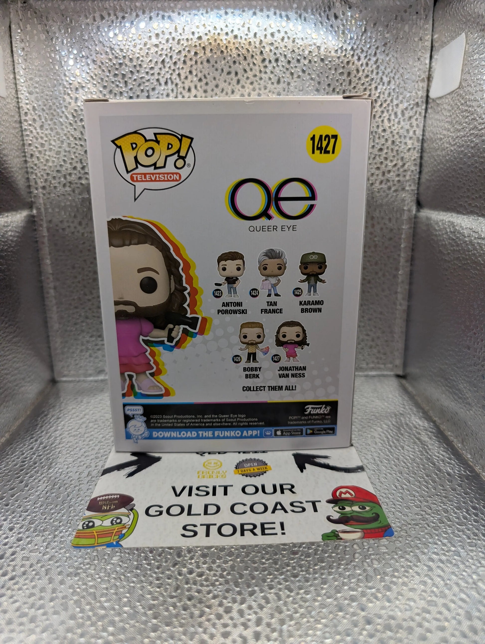Funko POP! Television: Queer Eye - Jonathan Van Ness #1427 FRENLY BRICKS - Open 7 Days
