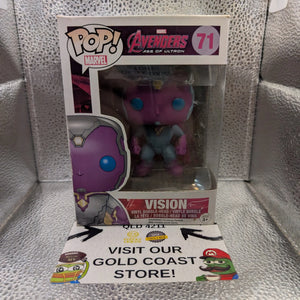 Funko Pop! MARVEL  Avengers Age Of Ultron #71 - Vision FRENLY BRICKS - Open 7 Days