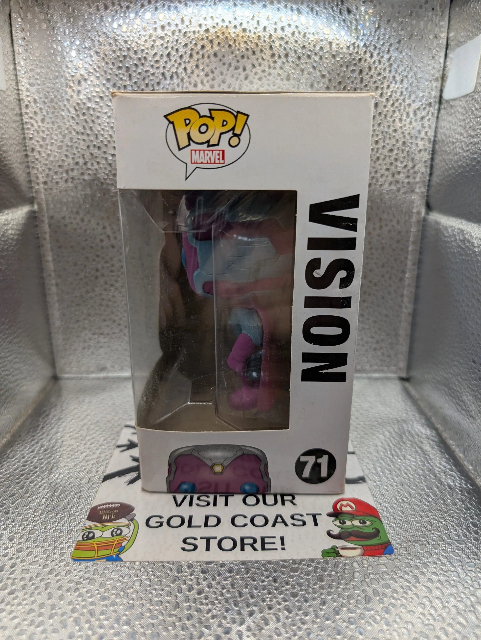 Funko Pop! MARVEL  Avengers Age Of Ultron #71 - Vision FRENLY BRICKS - Open 7 Days