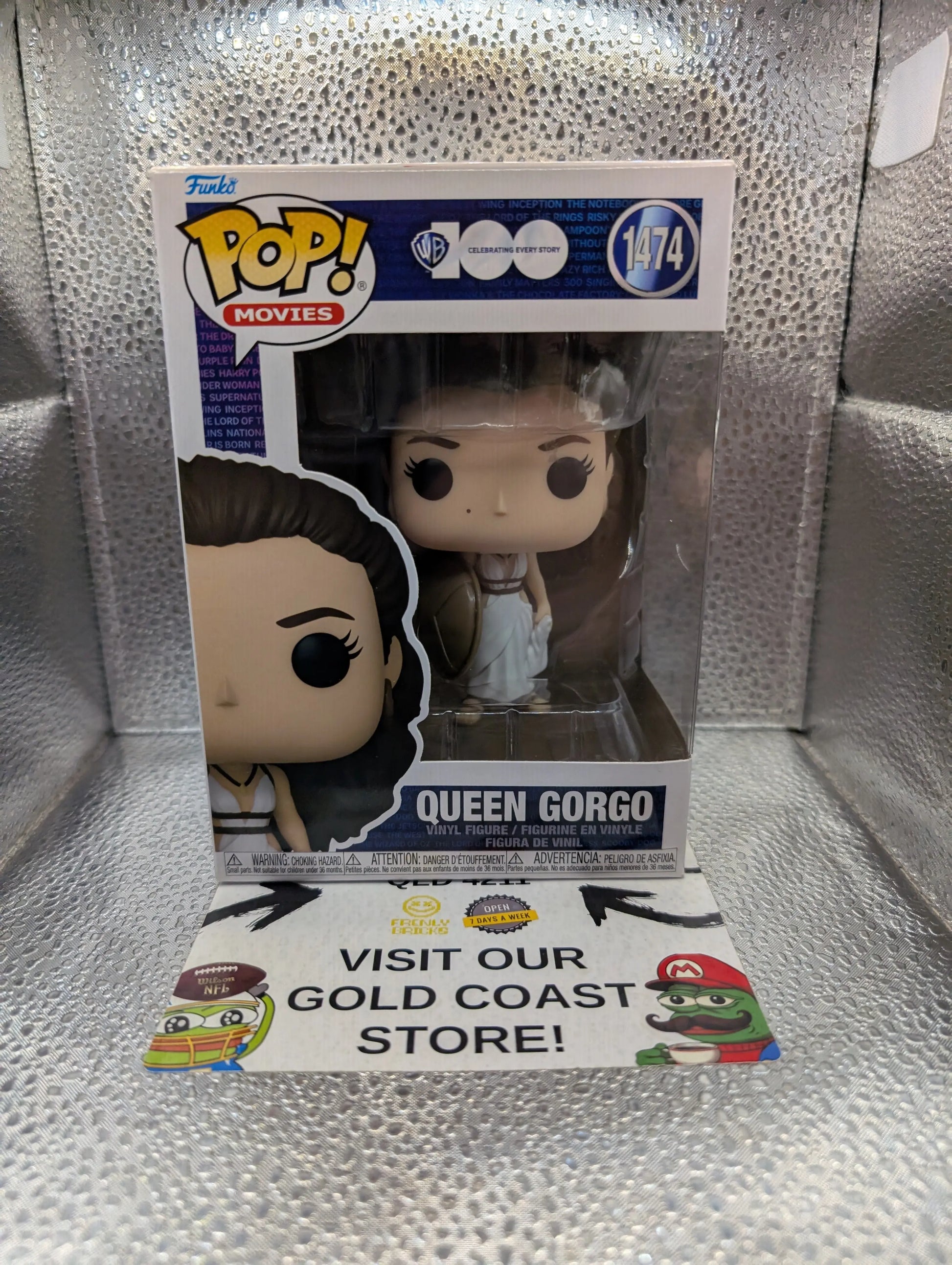 Funko Pop Movies WB100 300 Queen Gorgo Vinyl Figure FRENLY BRICKS - Open 7 Days