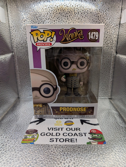 Funko POP! Movies: Wonka - Prodnose #1479 FRENLY BRICKS - Open 7 Days