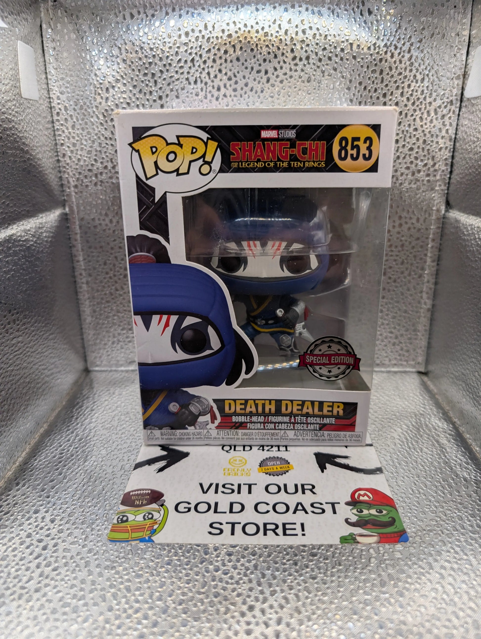 FUNKO POP VINYL - DEATH DEALER - 853 - SPECIAL EDITION FRENLY BRICKS - Open 7 Days