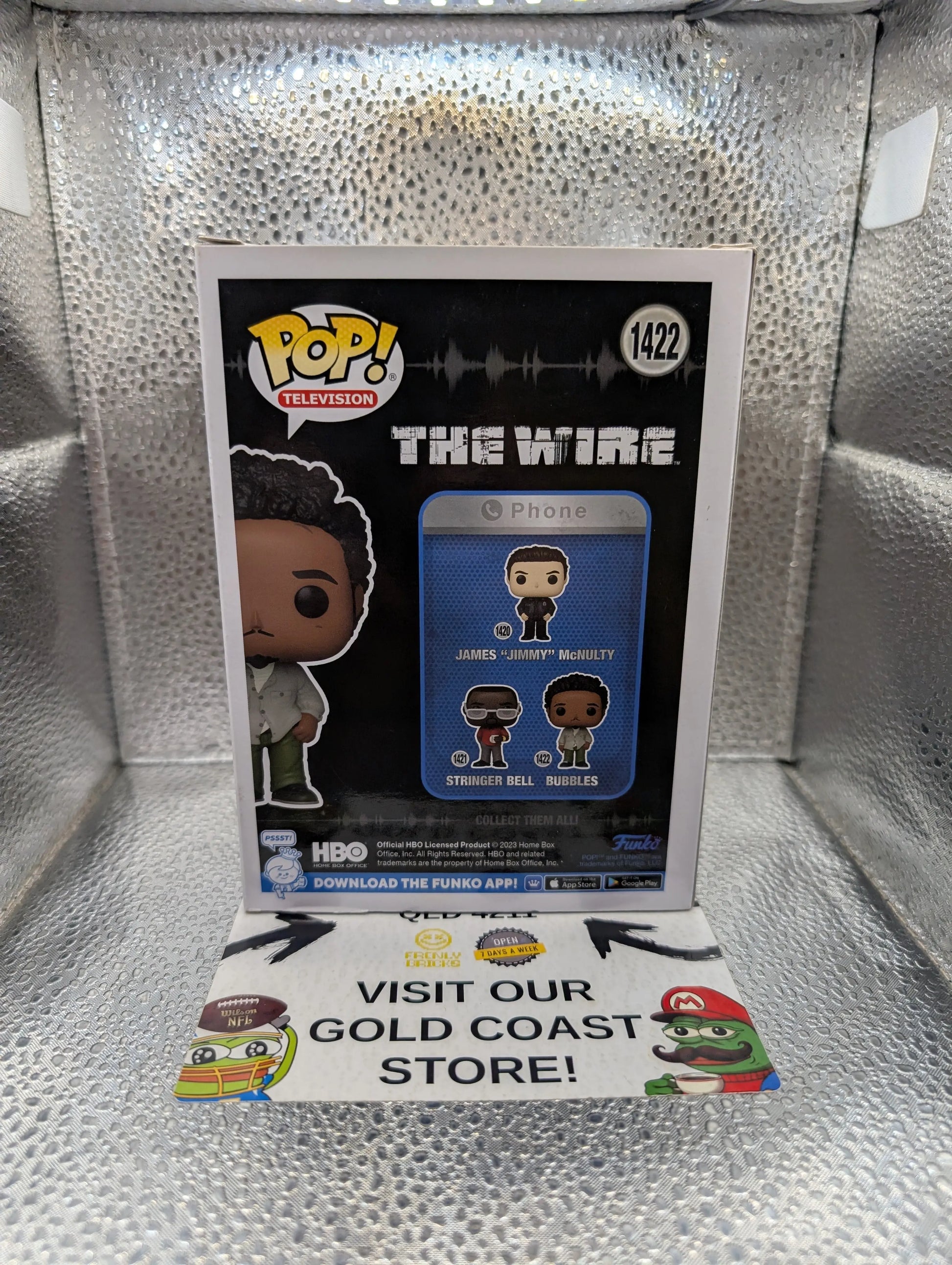 Funko POP! Television THE WIRE BUBBLES #1422 FRENLY BRICKS - Open 7 Days